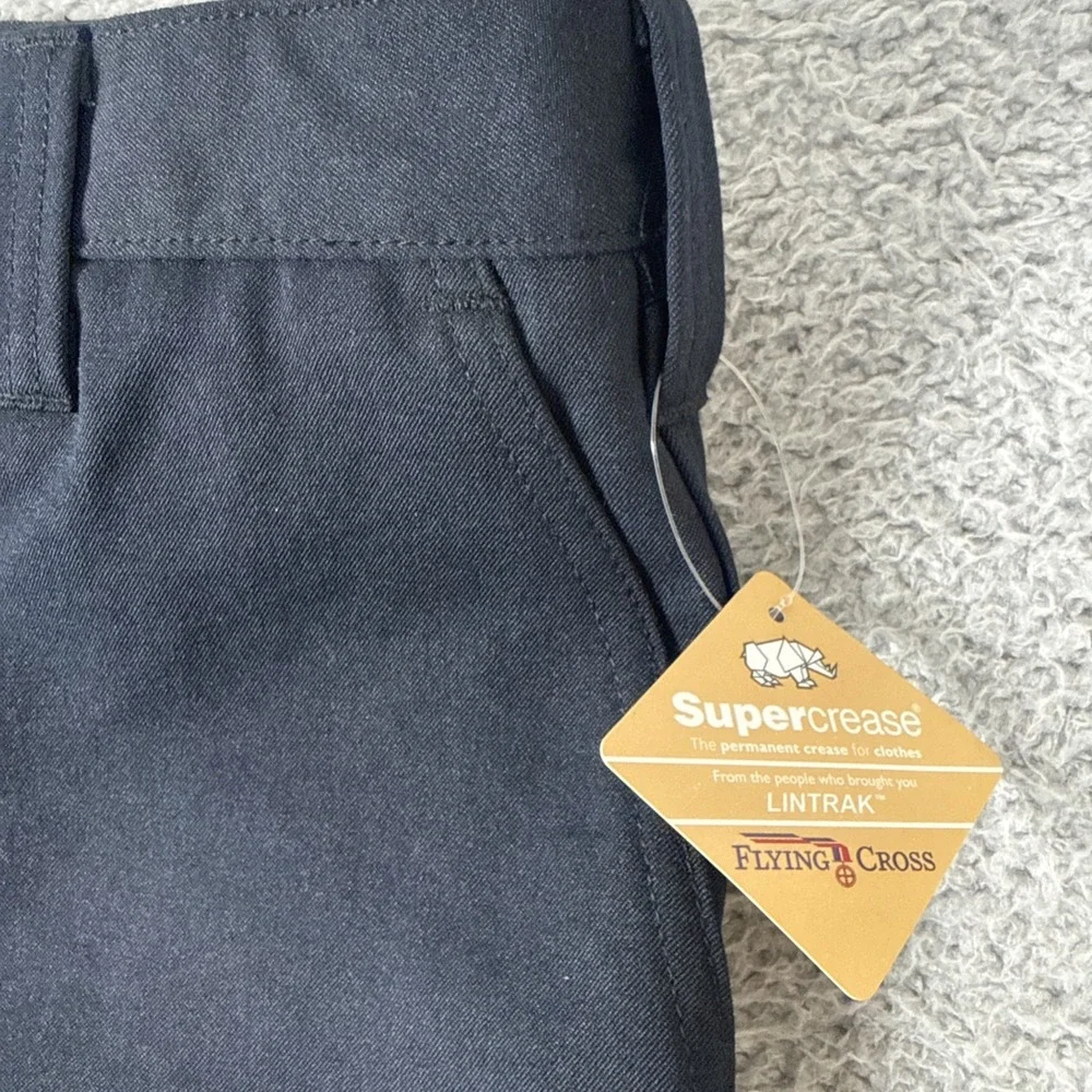 Flying Cross Station Pants Mens 34 Navy Blue Fire Resistant Nomex IIIA Unhemmed